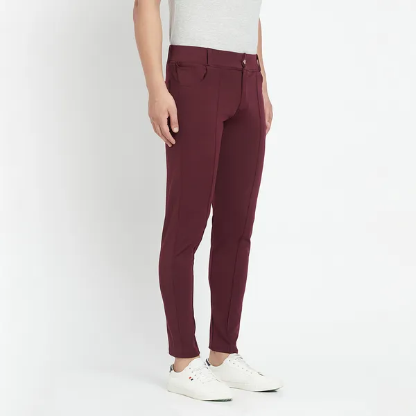 Maroon_Casual_Styish_Trackpant_For_Men